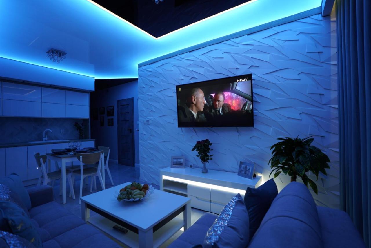 New Apartament Vip Blue Warszawa+Parking Wola Mrokowska Exteriör bild